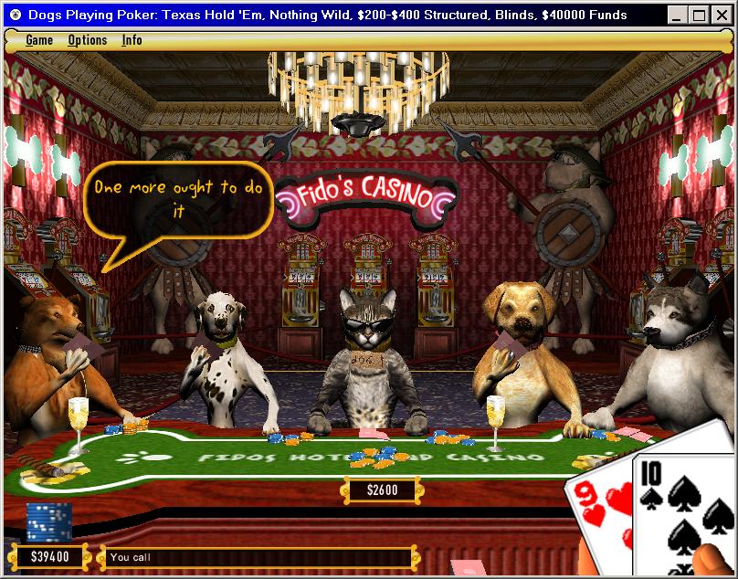 Dogs Playing Poker is a first-person, three-dimensional poker game designed 